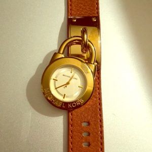 Michael Kors Padlock Charm Watch